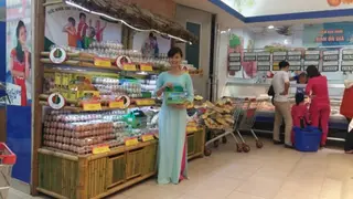 Dabaco khuyến mại trứng gà vỏ xanh