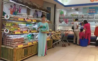 Dabaco khuyến mại trứng gà vỏ xanh