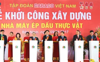 Khởi công nhà máy ép dầu thực vật Tập đoàn Dabaco