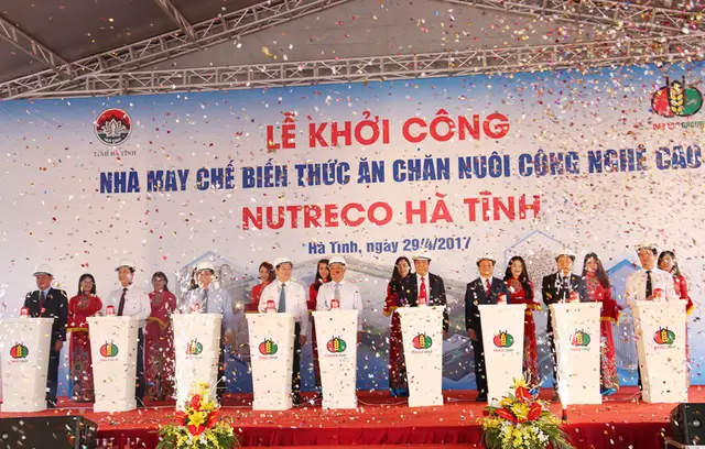 Dabaco khởi công Nhà máy thức ăn chăn nuôi tại Hà Tĩnh