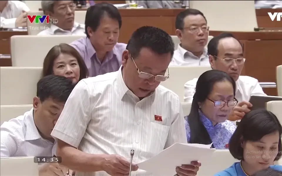Bài phát biểu của Chủ tịch HĐQT Nguyễn Như So trước Quốc hội ngày 05/6/2017