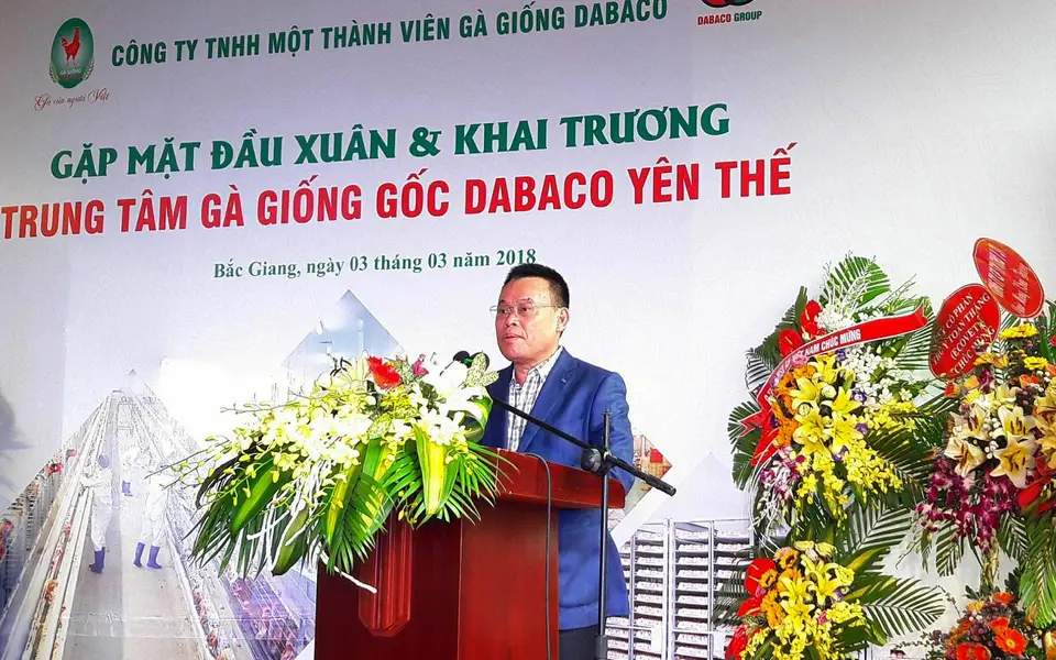 Dabaco khai trương trung tâm gà giống gốc triệu đô