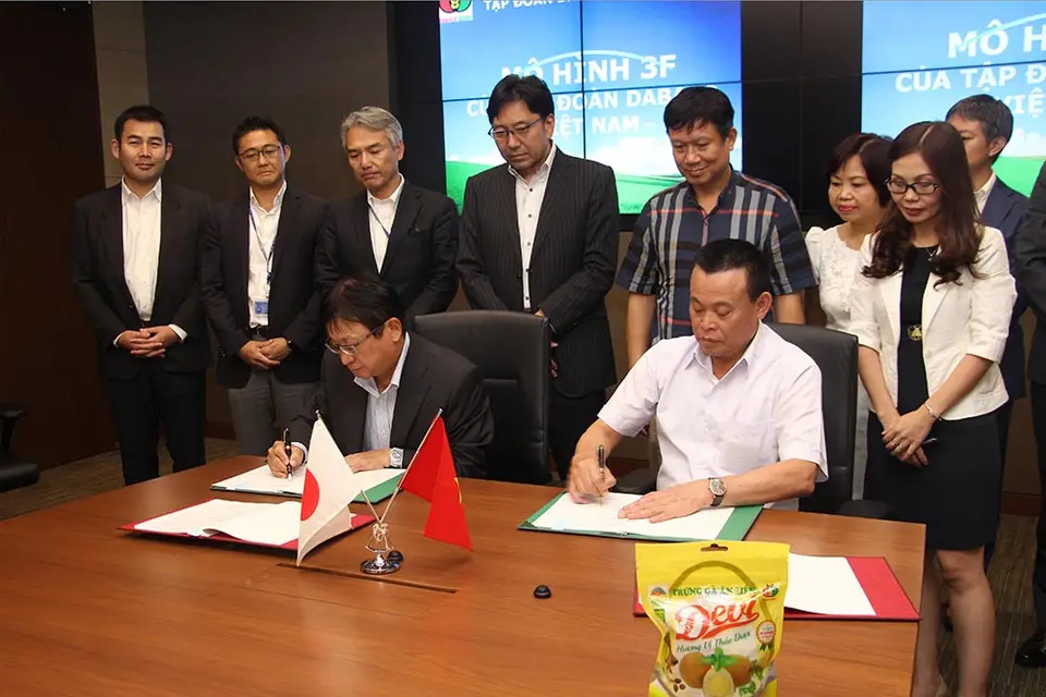 Ký kết hợp đồng hợp tác chiến lược giữa Tập đoàn Dabaco Việt Nam và Tập đoàn Sojitz (Nhật Bản)