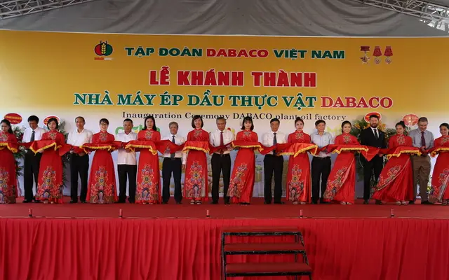 Khánh thành Nhà máy ép dầu thực vật Dabaco