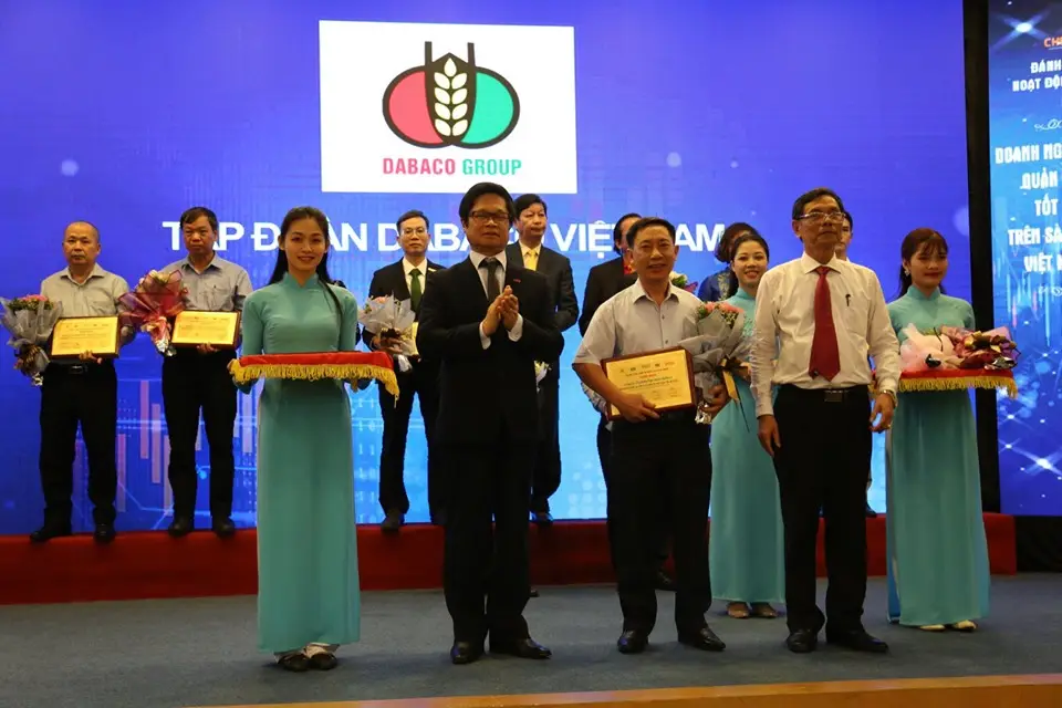 DABACO GROUP LÀ DOANH NGHIỆP ĐỨNG ĐẦU NGÀNH TĂCN CÓ NĂNG LỰC QUẢN TRỊ TÀI CHÍNH TỐT NHẤT SÀN CHỨNG KHOÁN VIỆT NAM 2018