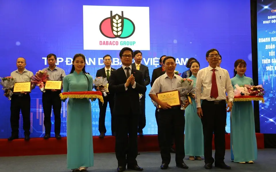 ​DABACO GROUP LÀ DOANH NGHIỆP ĐỨNG ĐẦU NGÀNH TĂCN CÓ NĂNG LỰC QUẢN TRỊ TÀI CHÍNH TỐT NHẤT SÀN CHỨNG KHOÁN VIỆT NAM 2018