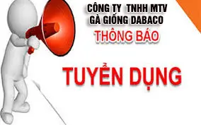​THÔNG BÁO TUYỂN DỤNG