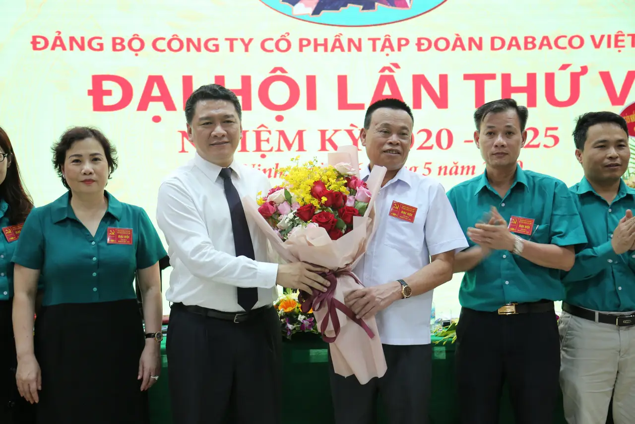 Dabaco tổ chức thành công Đại hội Đảng bộ lần thứ VI – Nhiệm kỳ 2020-2025