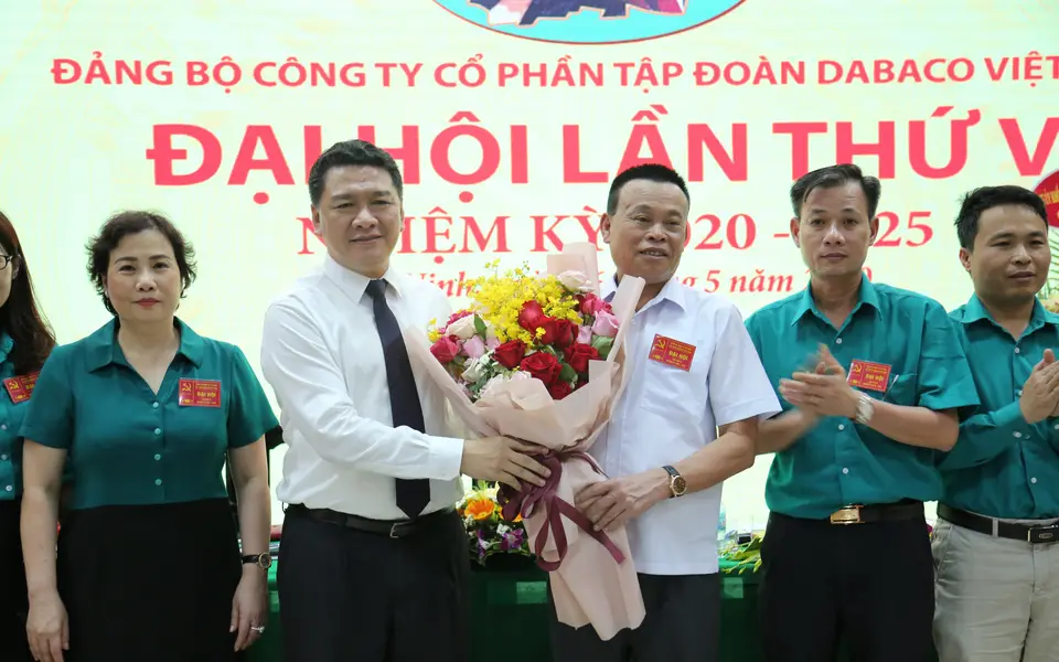 Dabaco tổ chức thành công Đại hội Đảng bộ lần thứ VI – Nhiệm kỳ 2020-2025