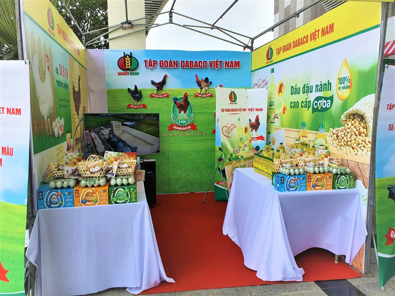 Tập đoàn Dabaco tham gia lễ hội quảng bá sản phẩm gà Bình Định năm 2020