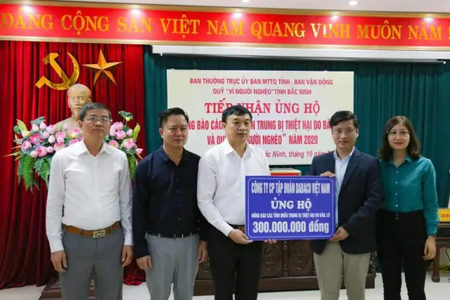 Tập đoàn Dabaco hướng về miền Trung
