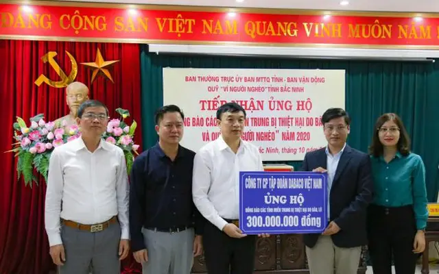 Tập đoàn Dabaco hướng về miền Trung
