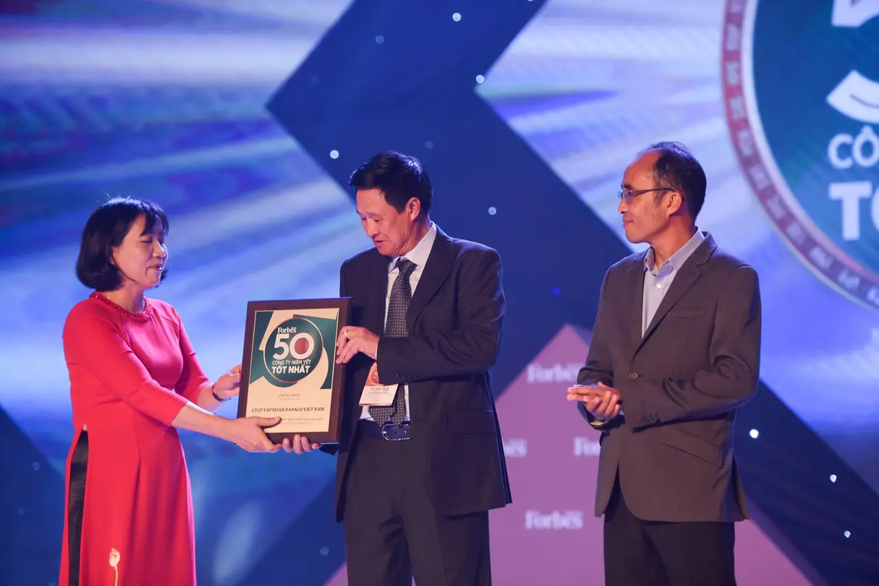 50 công ty niêm yết tốt nhất Việt Nam 2020 DO FORBES Việt Nam bình chọn tiếp tục gọi tên DABACO