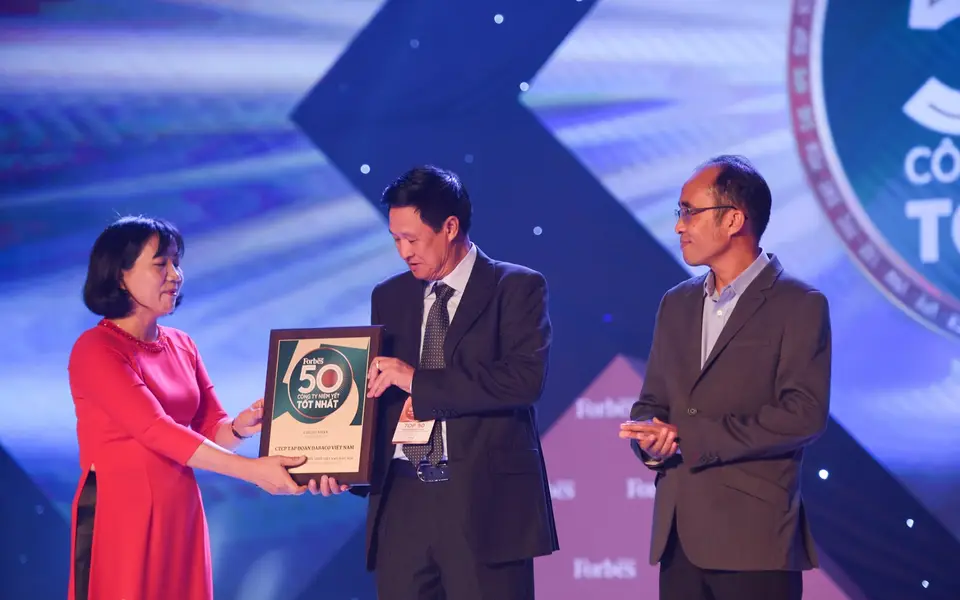 50 công ty niêm yết tốt nhất Việt Nam 2020 DO FORBES Việt Nam bình chọn tiếp tục gọi tên DABACO
