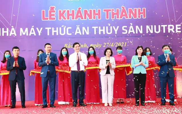Nutreco khánh thành nhà máy thức ăn thủy sản 100.000 tấn/năm