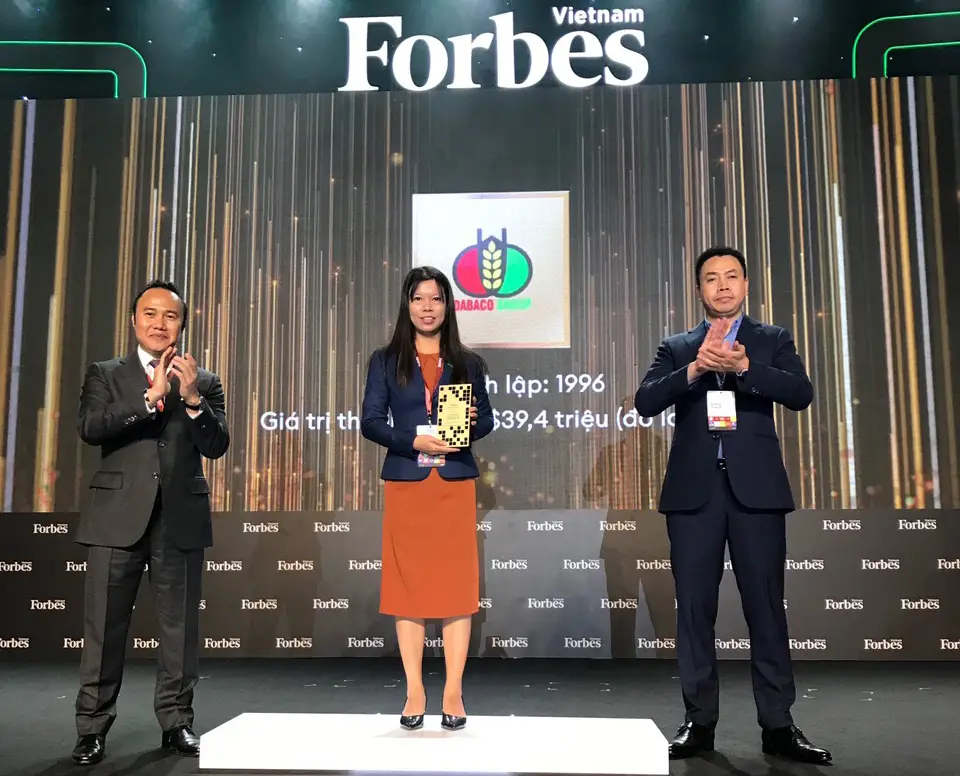 Dabaco group - Top 25 thương hiệu Công ty F&B dẫn đầu 2022