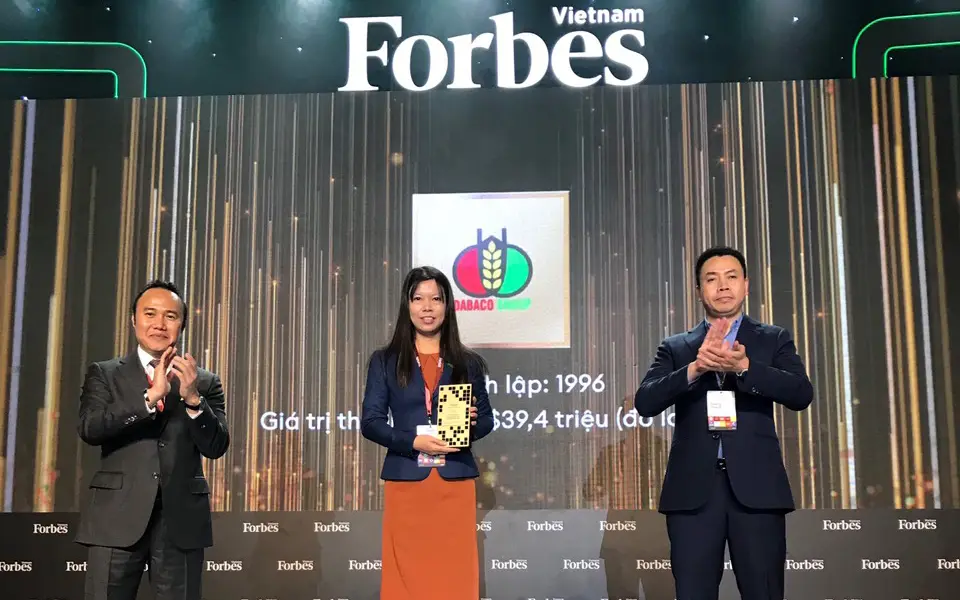 Dabaco group - Top 25 thương hiệu Công ty F&B dẫn đầu 2022