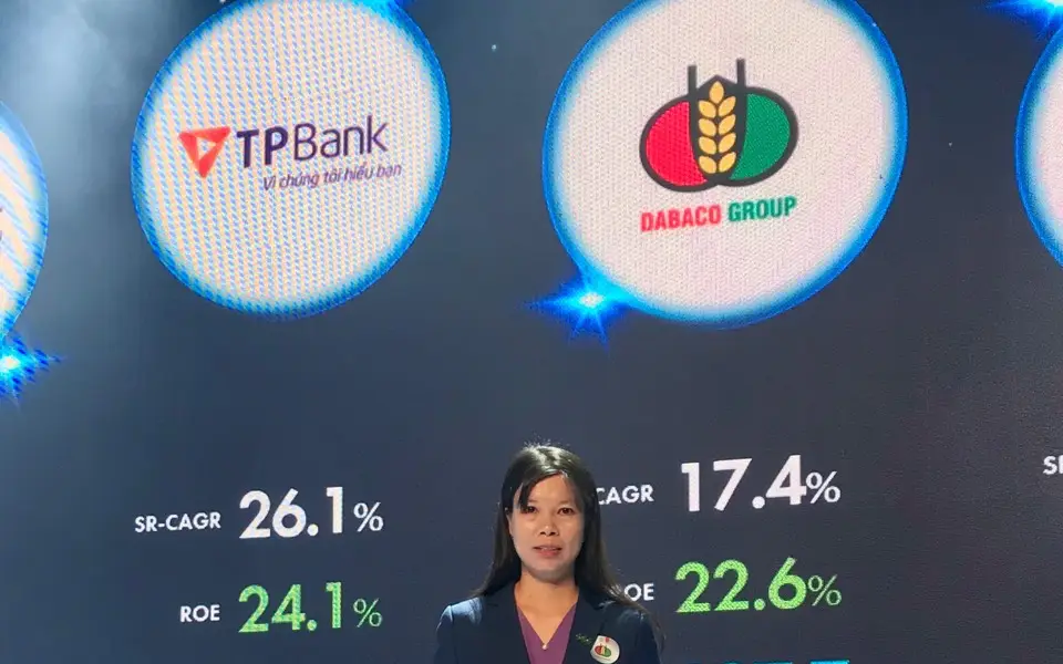 Dabaco lần thứ 3 liên tiếp lọt "Top 50 Công ty kinh doanh hiệu quả nhất Việt Nam"