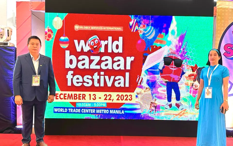 Dabaco Group tham dự Wolrld Bazaar Festival tại Philippines - Mang hương vị Việt ra thế giới