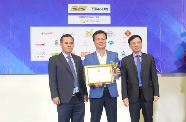 Mía số 1-Dabaco được vinh danh giải Nhất sản phẩm Vàng chăn nuôi Việt Nam 2024