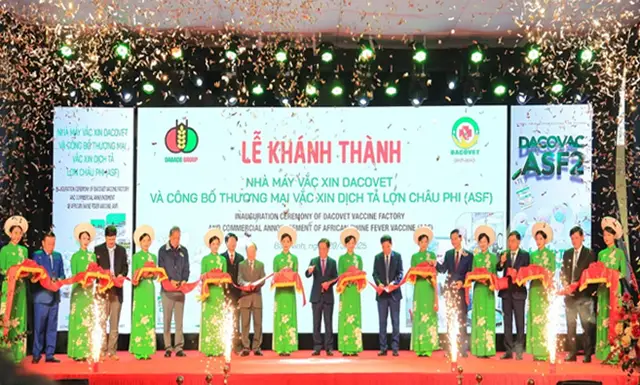 Công bố lưu hành thương mại vacxin dịch tả lợn Châu Phi Dacovac - ASF2