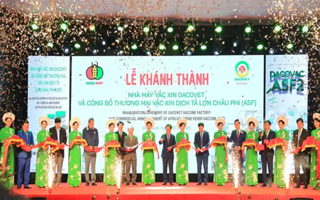 Công bố lưu hành thương mại vacxin dịch tả lợn Châu Phi Dacovac - ASF2