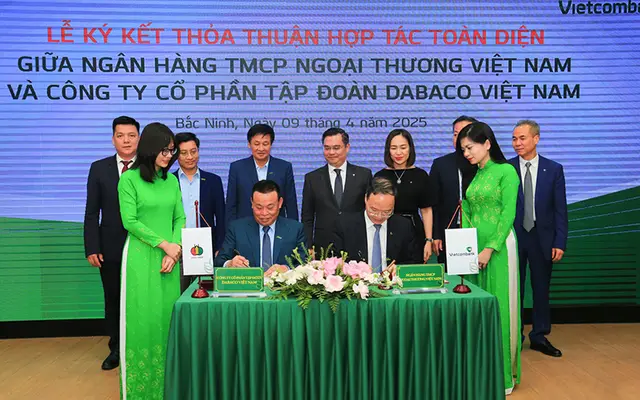 Tập đoàn Dabaco và Vietcombank ký kết thỏa thuận hợp tác toàn diện