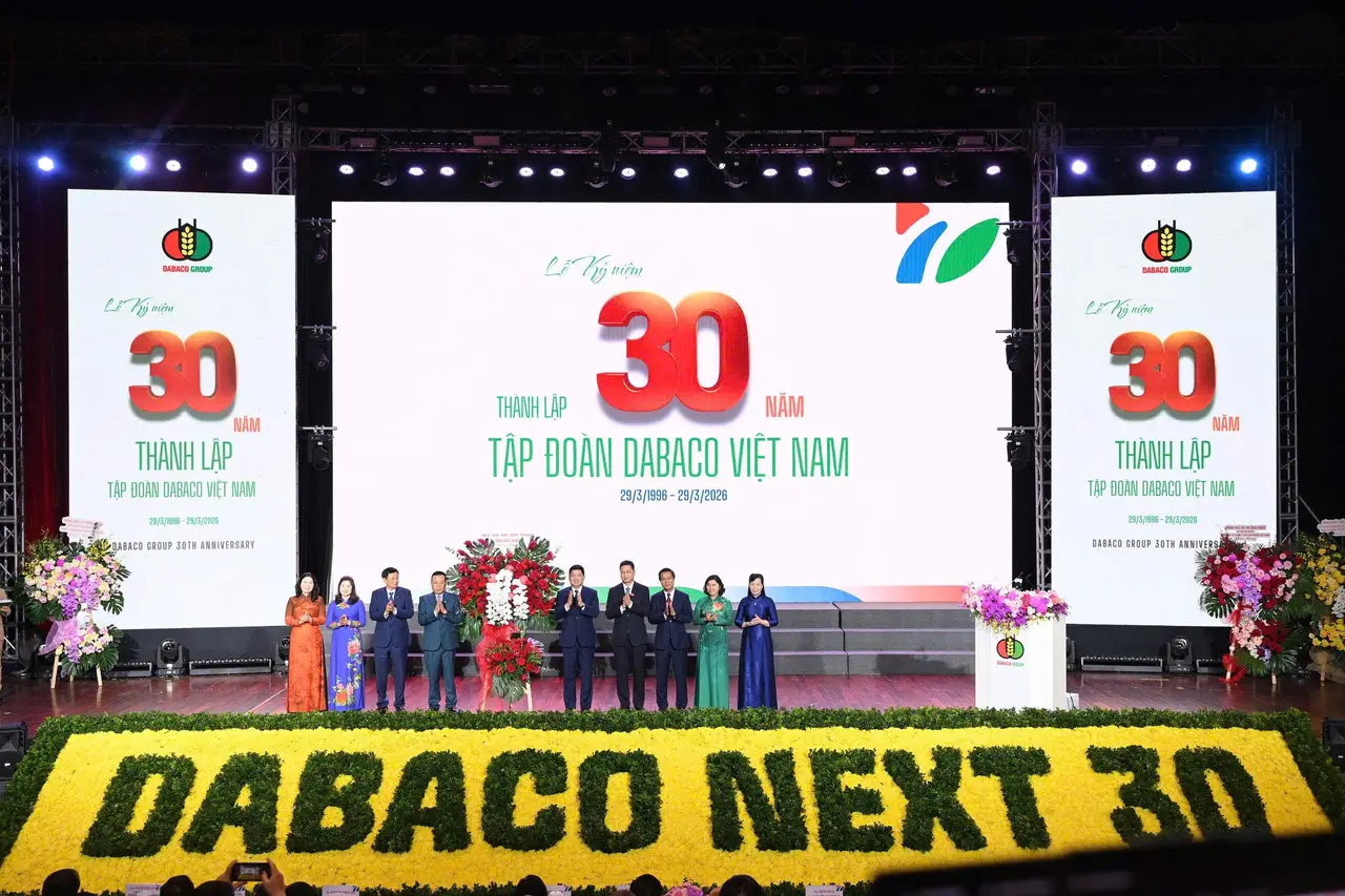 Dabaco Group kỷ niệm 30 năm thành lập: Ra mắt nhận diện thương hiệu mới và tuyên bố chiến lược chuyển đổi số hướng tới 2030