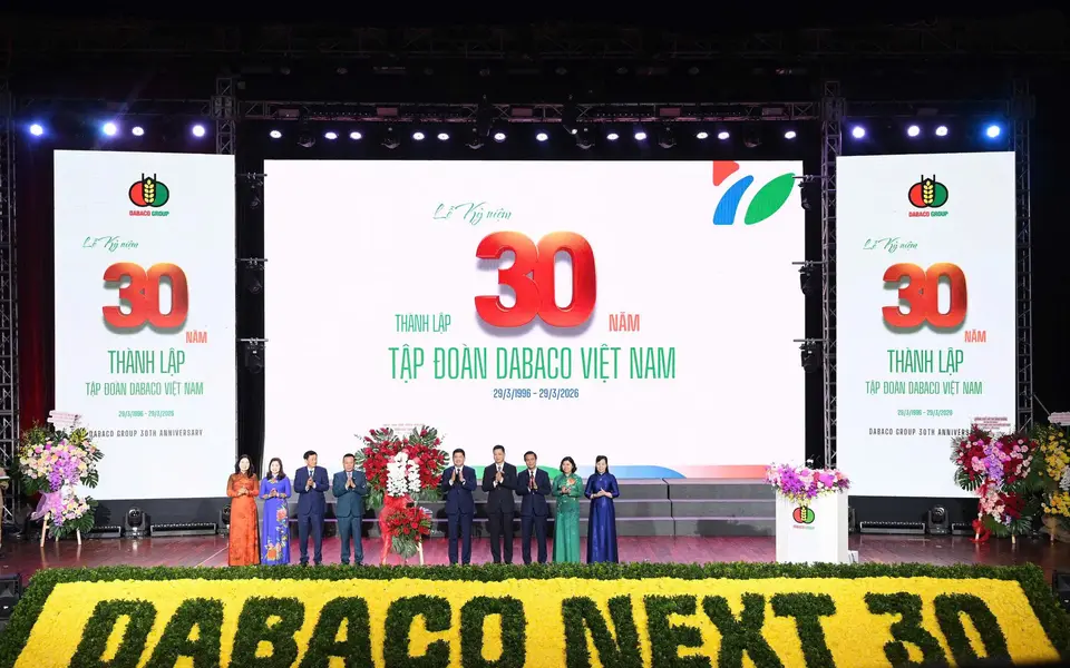 Dabaco Group kỷ niệm 30 năm thành lập: Ra mắt nhận diện thương hiệu mới và tuyên bố chiến lược chuyển đổi số hướng tới 2030